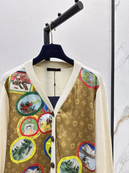 Louis 25fw knitted cardigan