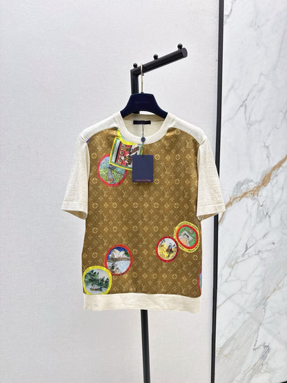 Louis 25fw knitted t-shirt