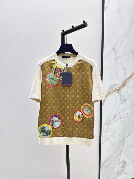 Louis 25fw knitted t-shirt