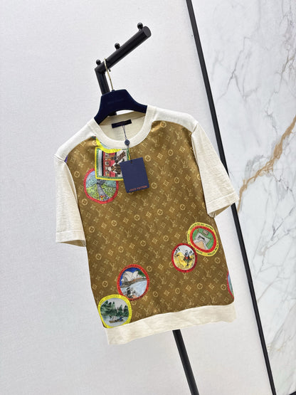 Louis 25fw knitted t-shirt