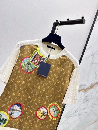 Louis 25fw knitted t-shirt