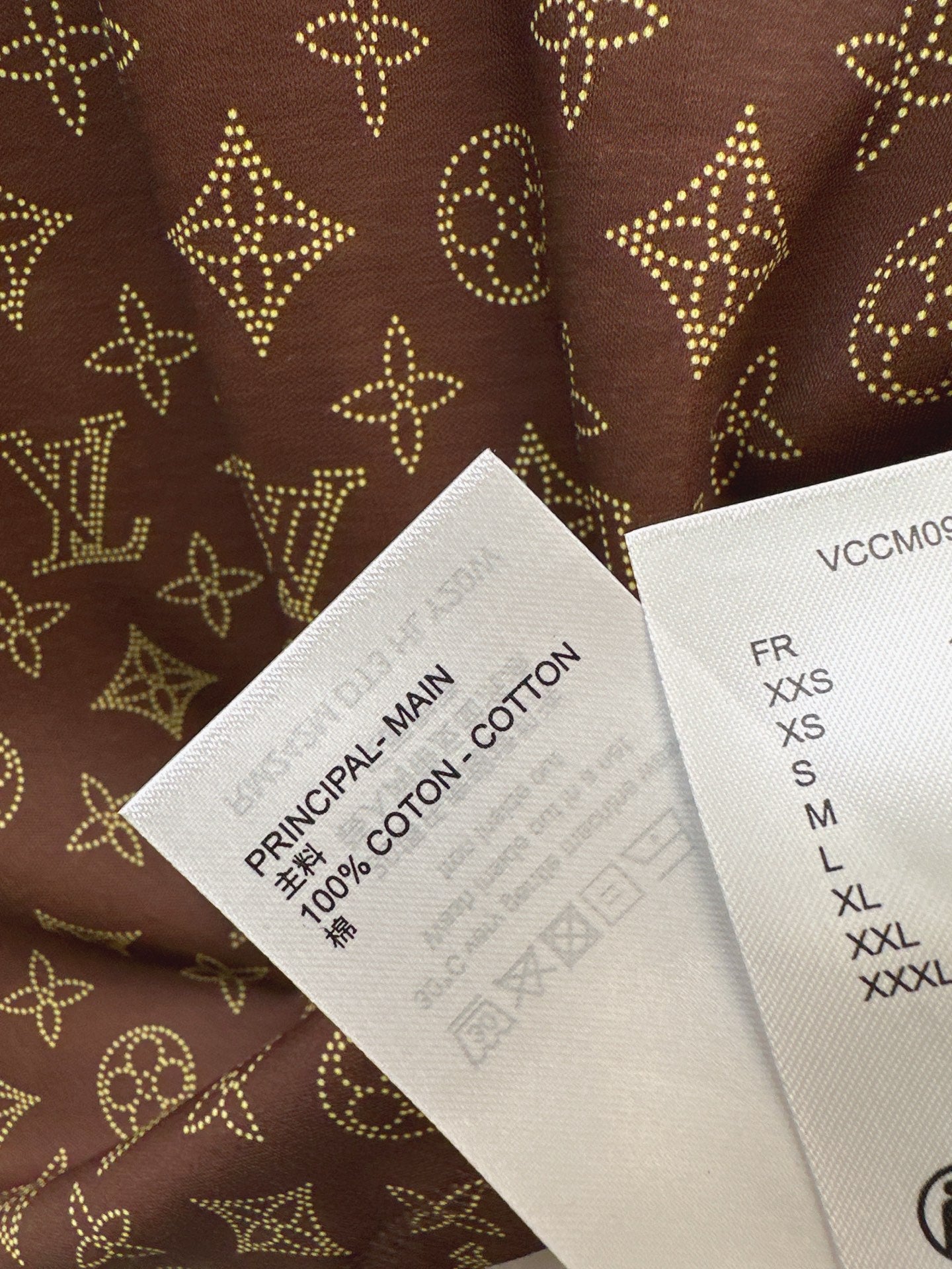 Louis 25fw monogram t-shirt