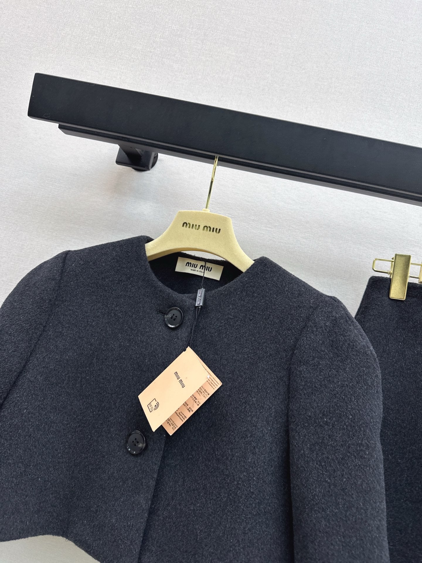 Miu 25fw wool suit