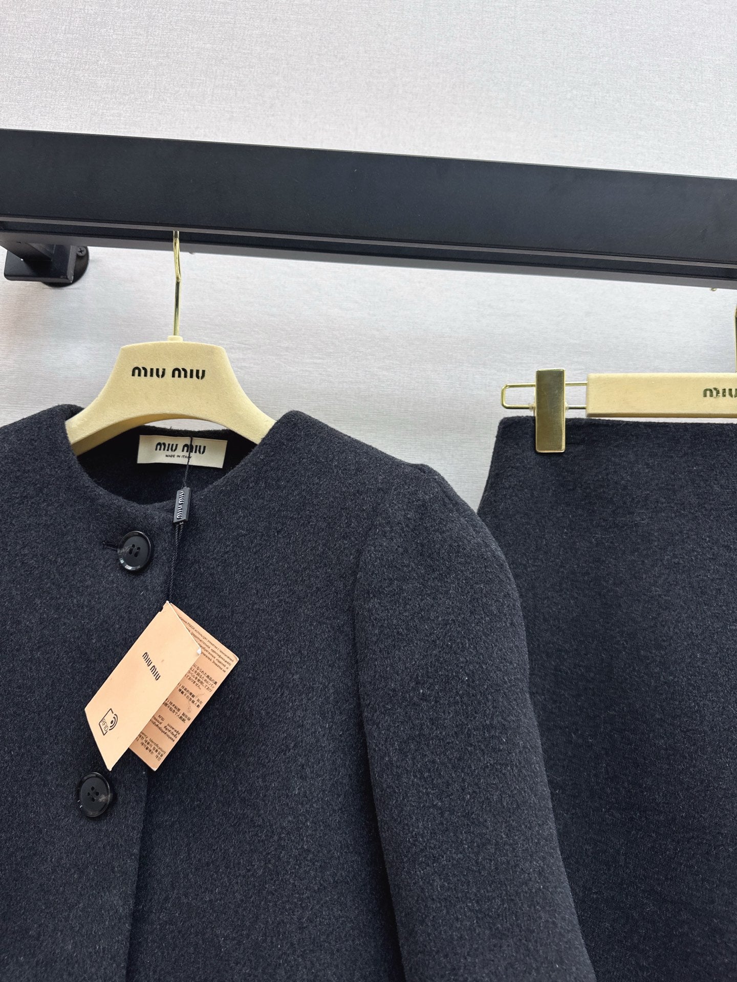 Miu 25fw wool suit
