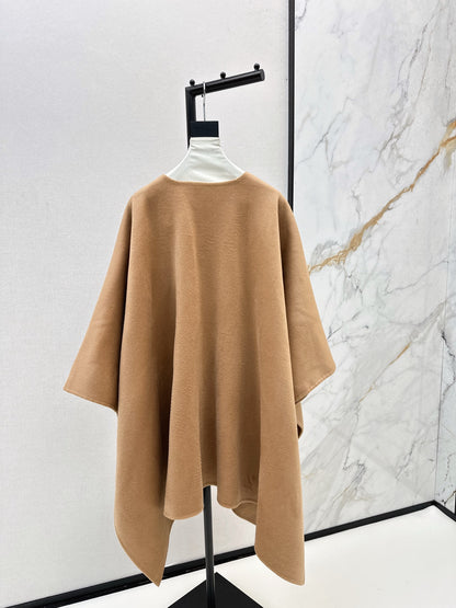 Loro 25fw wool cape coat