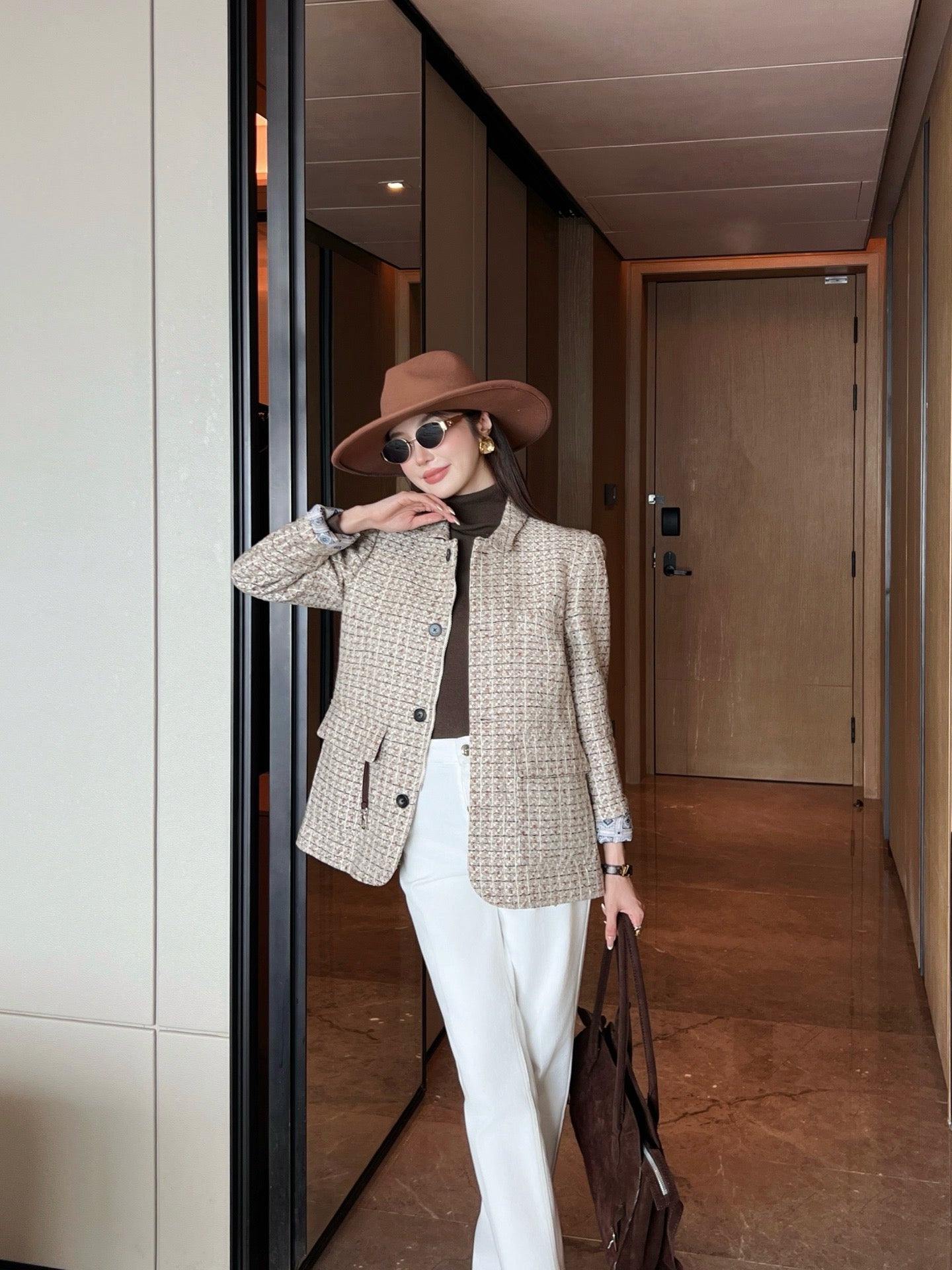 Loro 25fw woven jacket