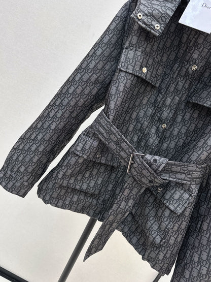 CD 25fw jacquard jacket