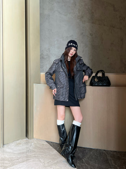 CD 25fw jacquard jacket