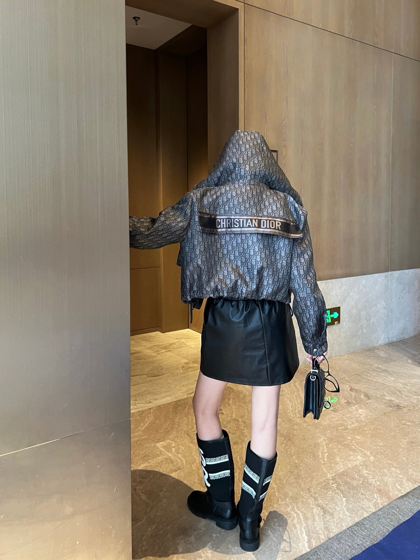 CD 25fw jacquard jacket