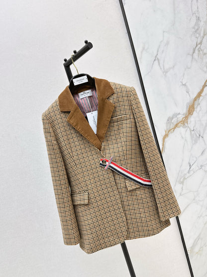 Thom 25fw blazer vest set