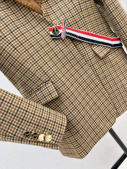 Thom 25fw blazer vest set