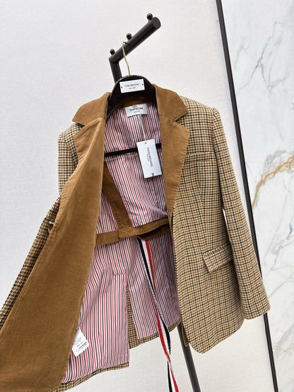 Thom 25fw blazer vest set