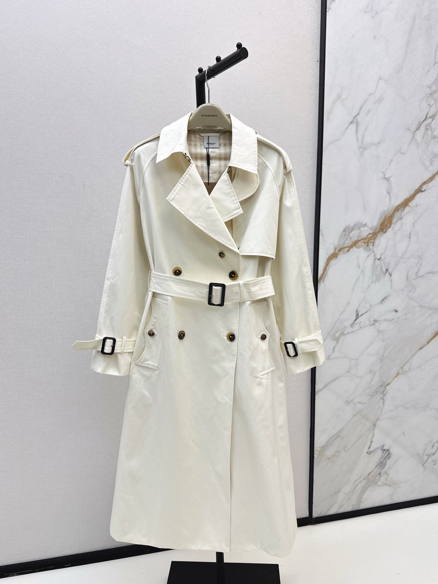 Bur 25fw trench coat