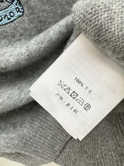 CD 25fw embroidered sweater