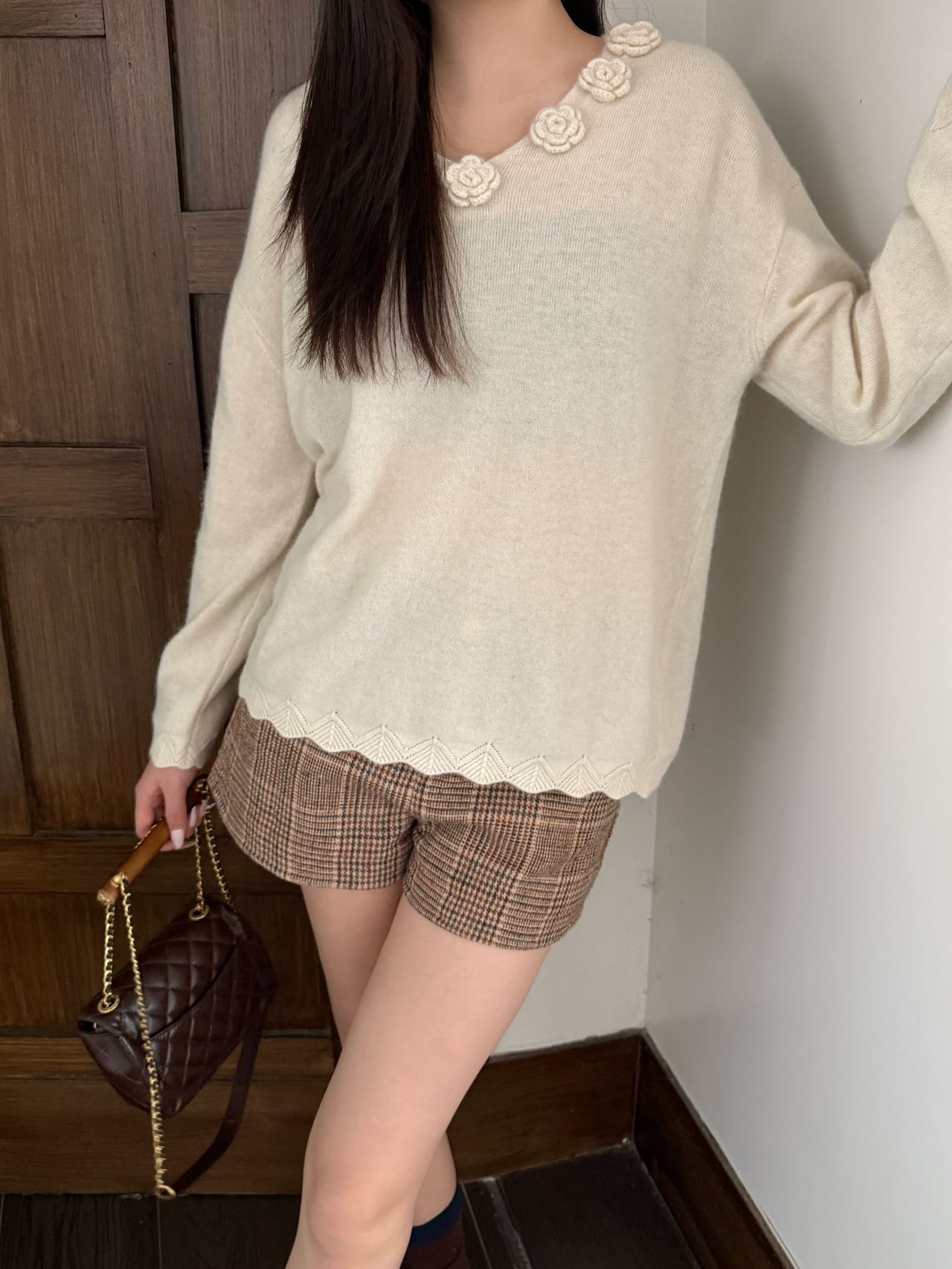 Chan 25fw knitted sweater