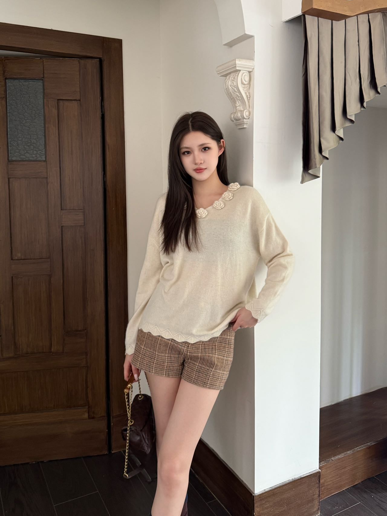 Chan 25fw knitted sweater