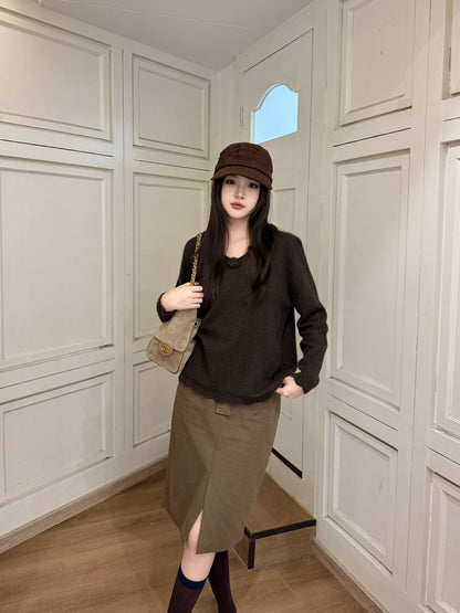 Chan 25fw knitted sweater