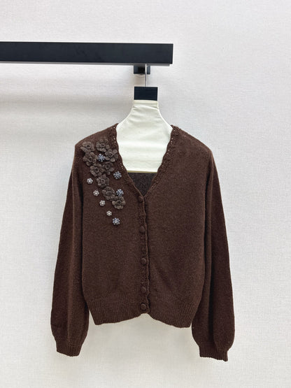 Chan 25fw knitted cardigan