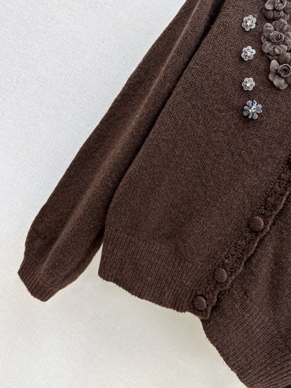 Chan 25fw knitted cardigan