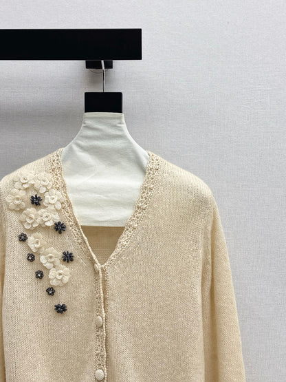 Chan 25fw knitted cardigan