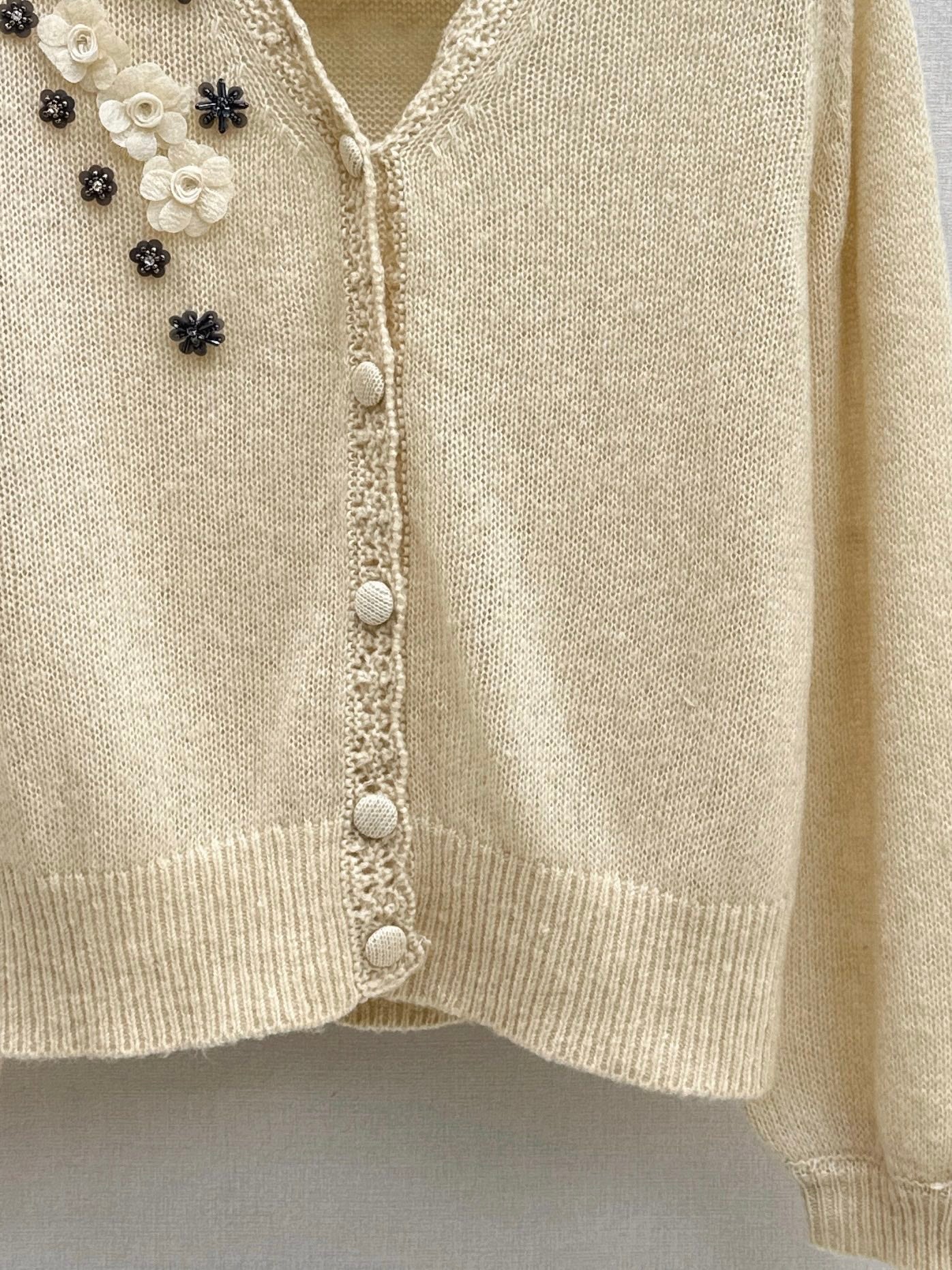 Chan 25fw knitted cardigan