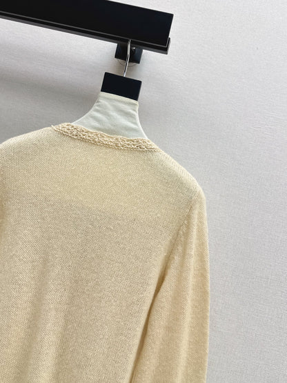 Chan 25fw knitted cardigan