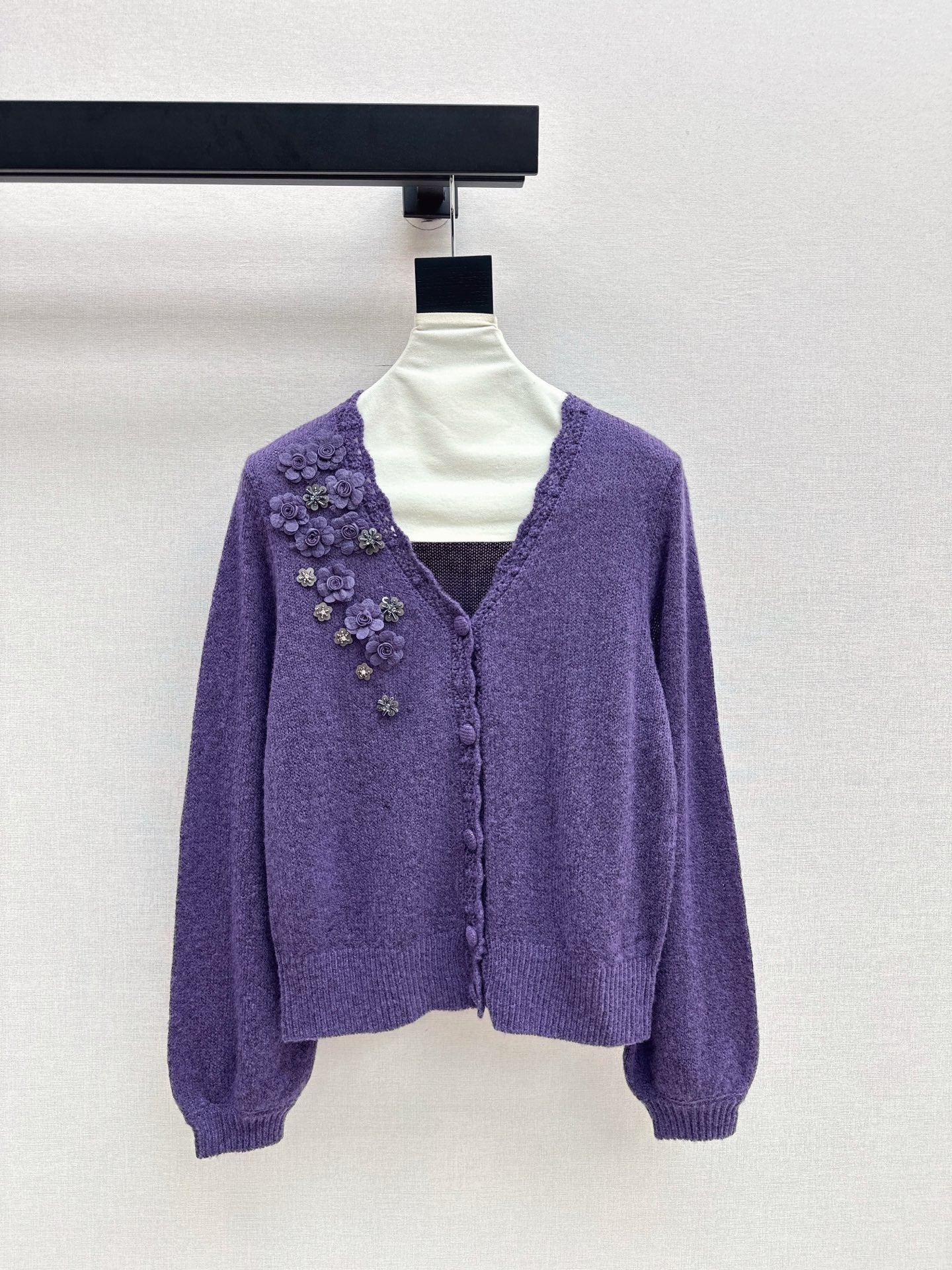 Chan 25fw knitted cardigan