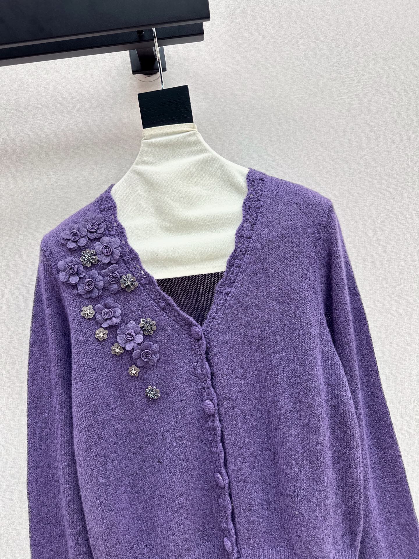 Chan 25fw knitted cardigan