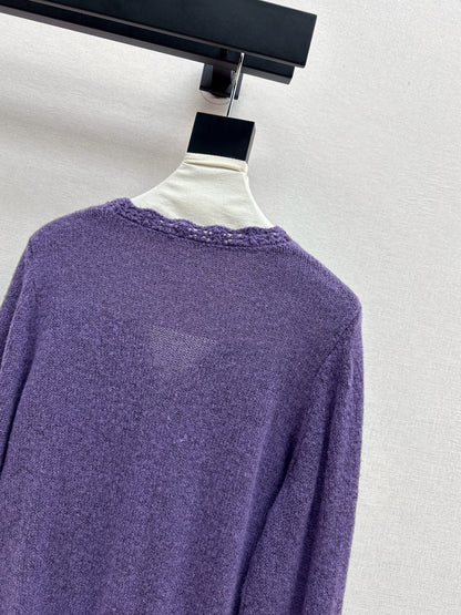 Chan 25fw knitted cardigan