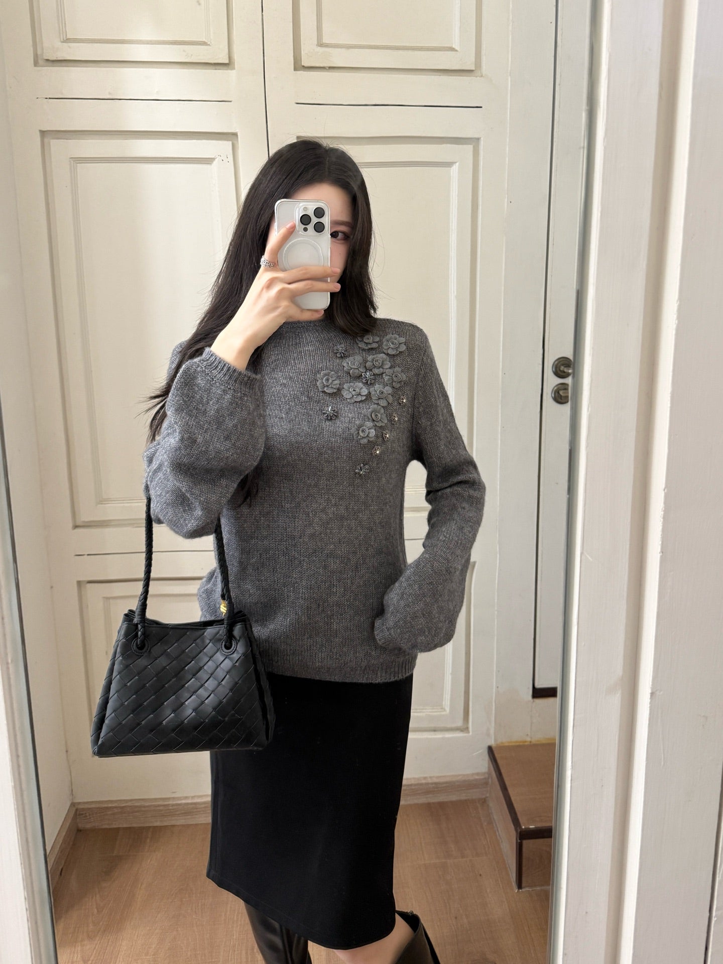 Chan 25fw knitted sweater