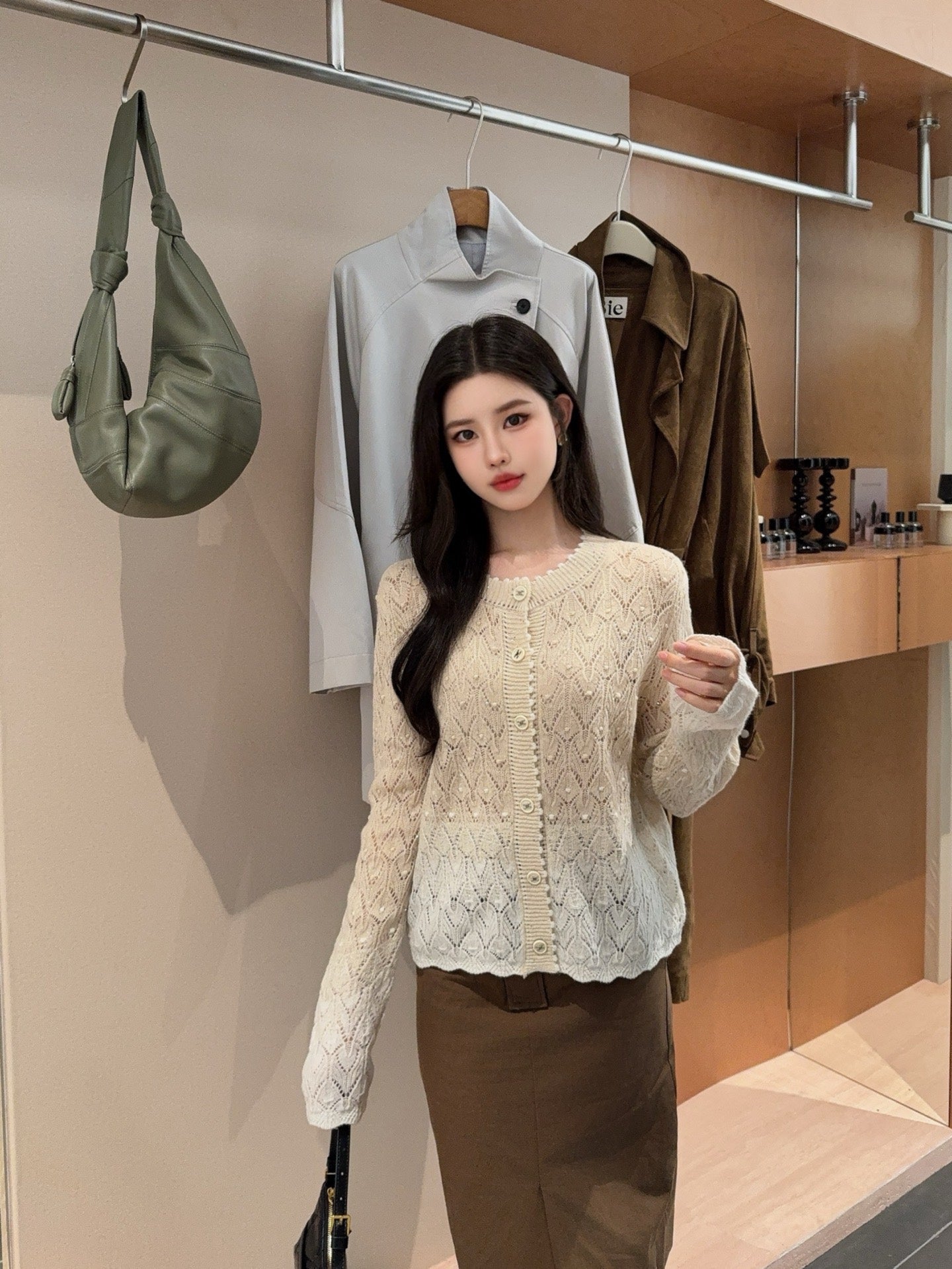 Chan 25fw buling cardigan