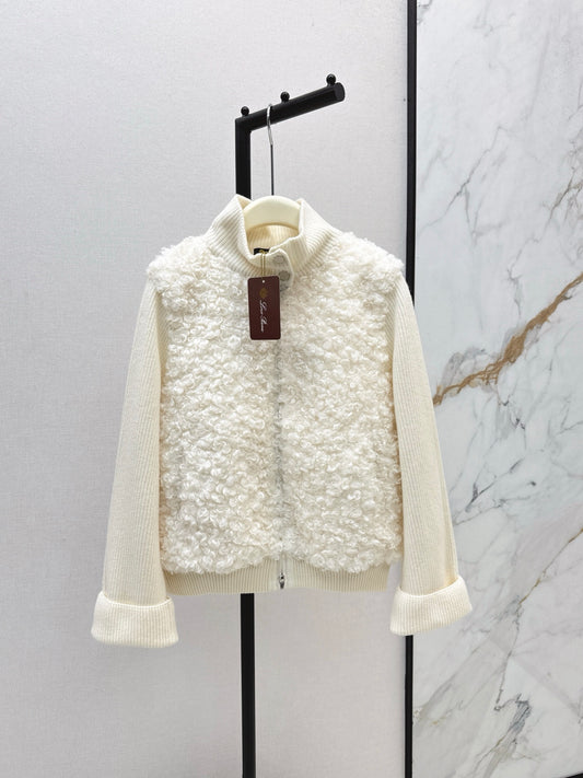 Loro 25fw patchwork jacket