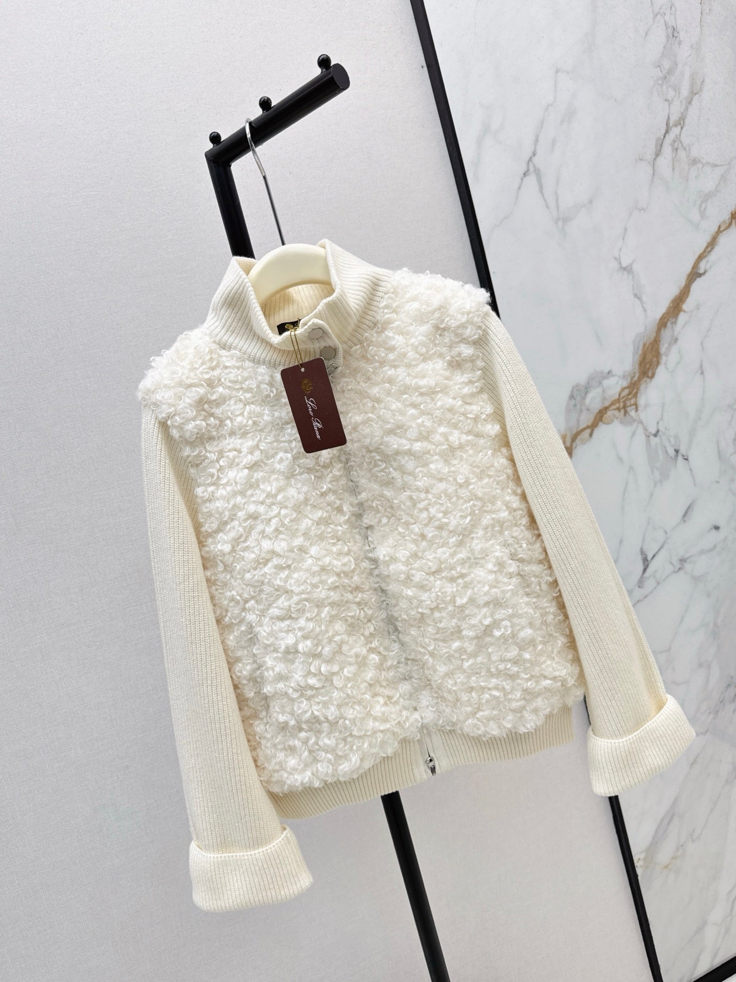 Loro 25fw patchwork jacket
