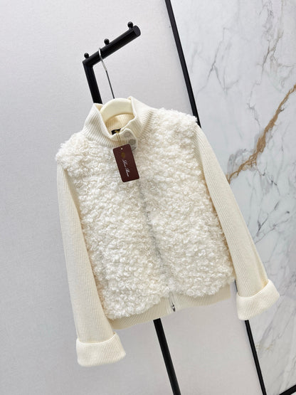 Loro 25fw patchwork jacket