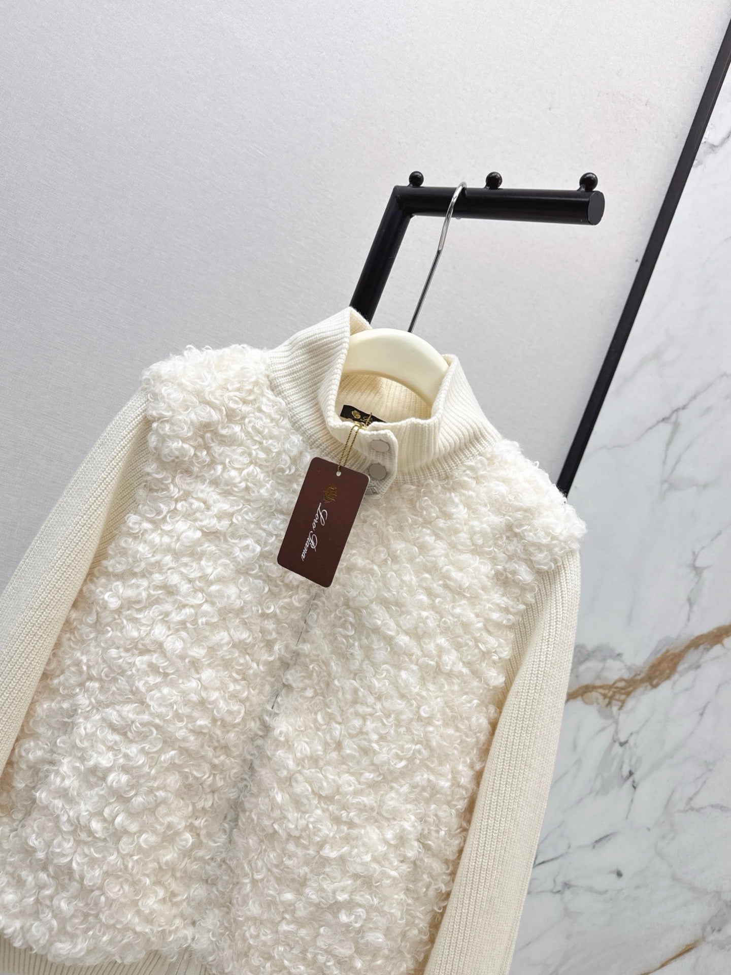 Loro 25fw patchwork jacket