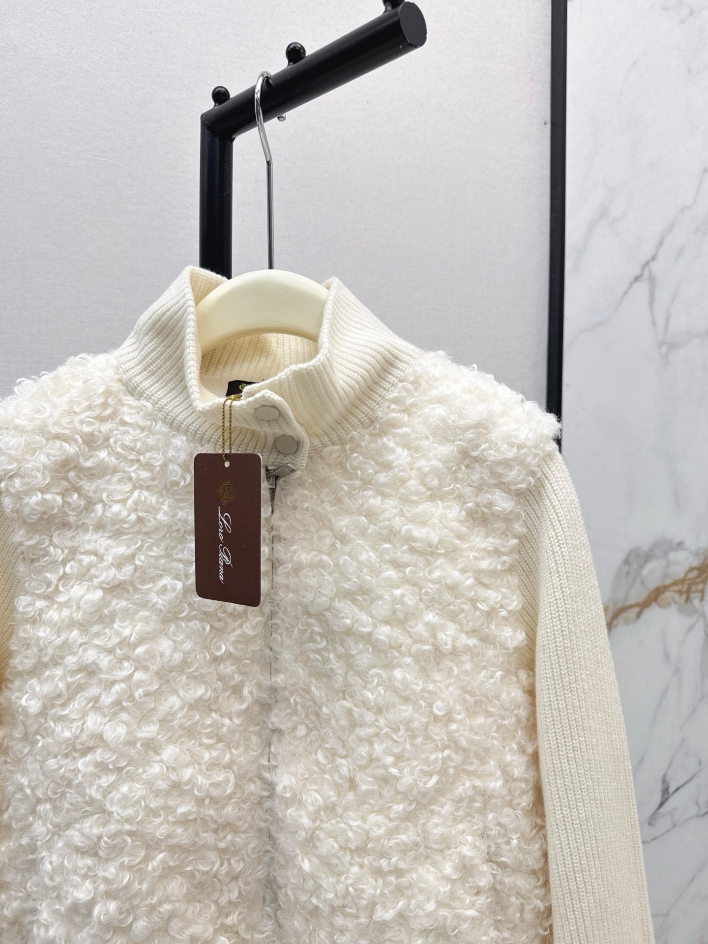 Loro 25fw patchwork jacket