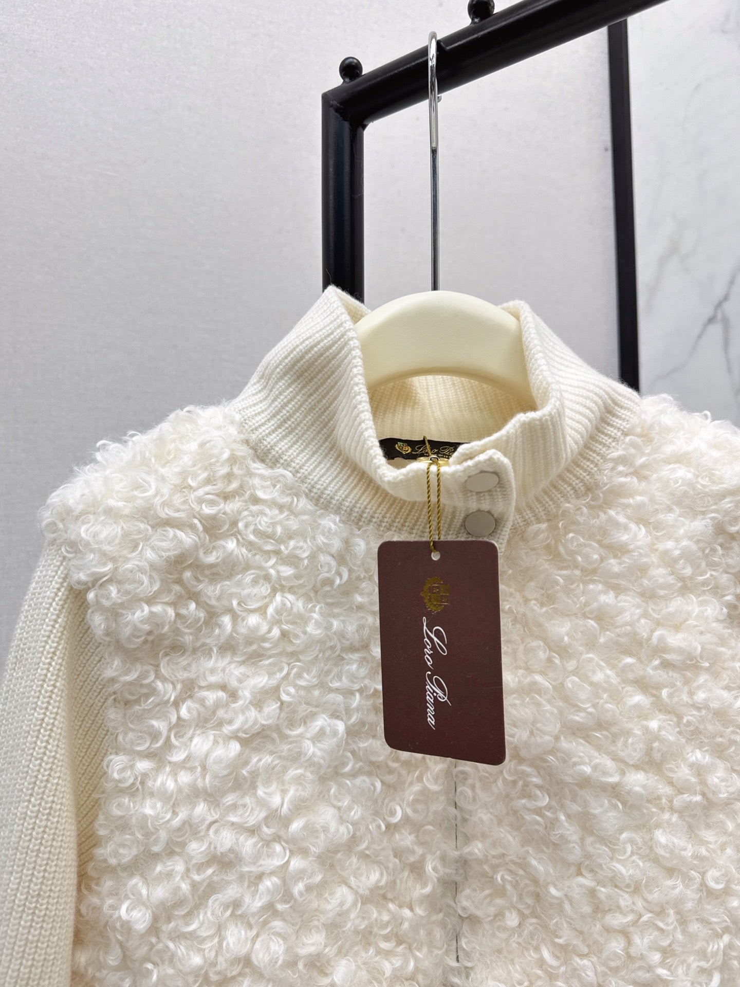 Loro 25fw patchwork jacket