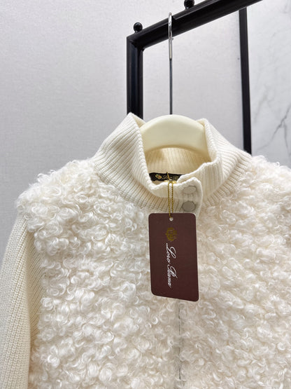 Loro 25fw patchwork jacket