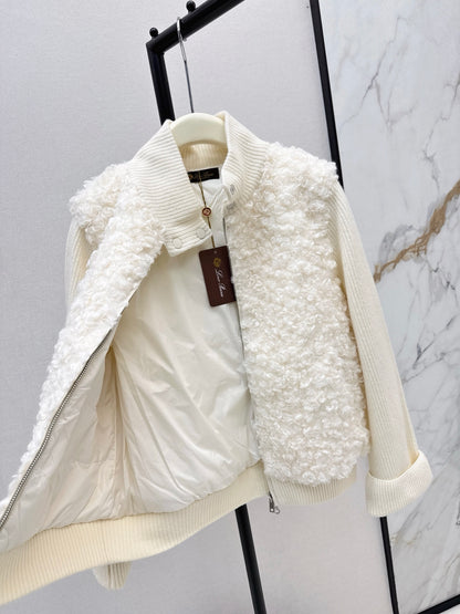 Loro 25fw patchwork jacket