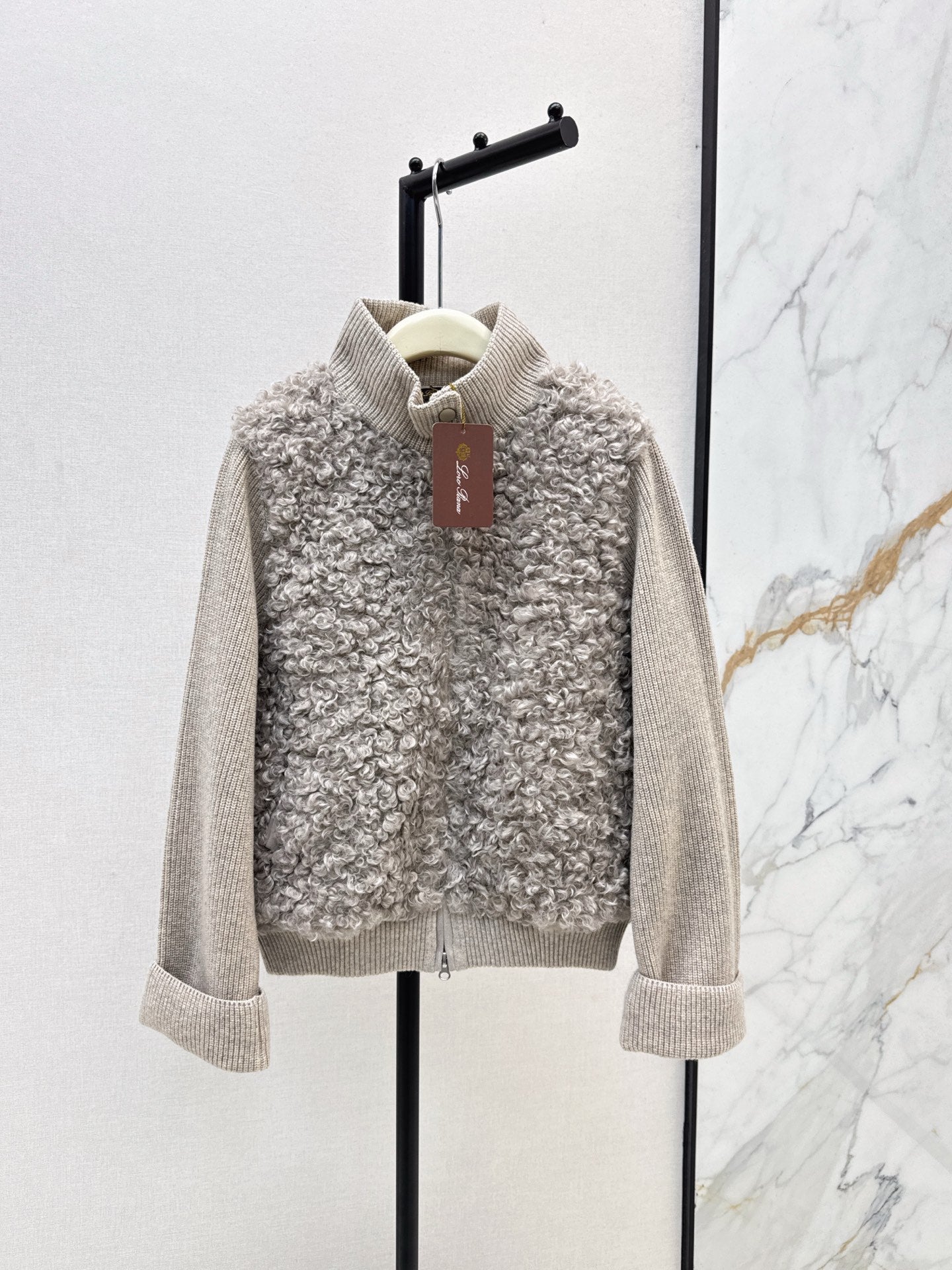 Loro 25fw patchwork jacket