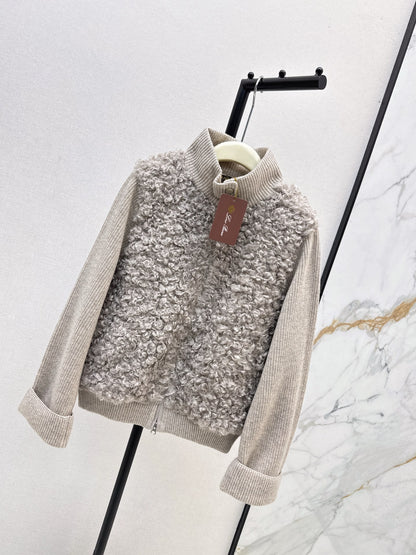 Loro 25fw patchwork jacket