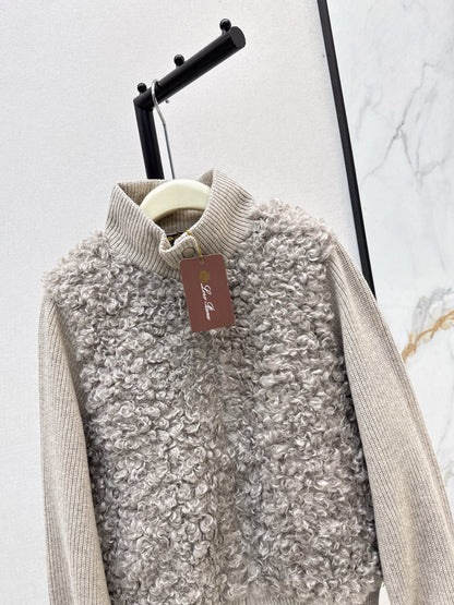 Loro 25fw patchwork jacket