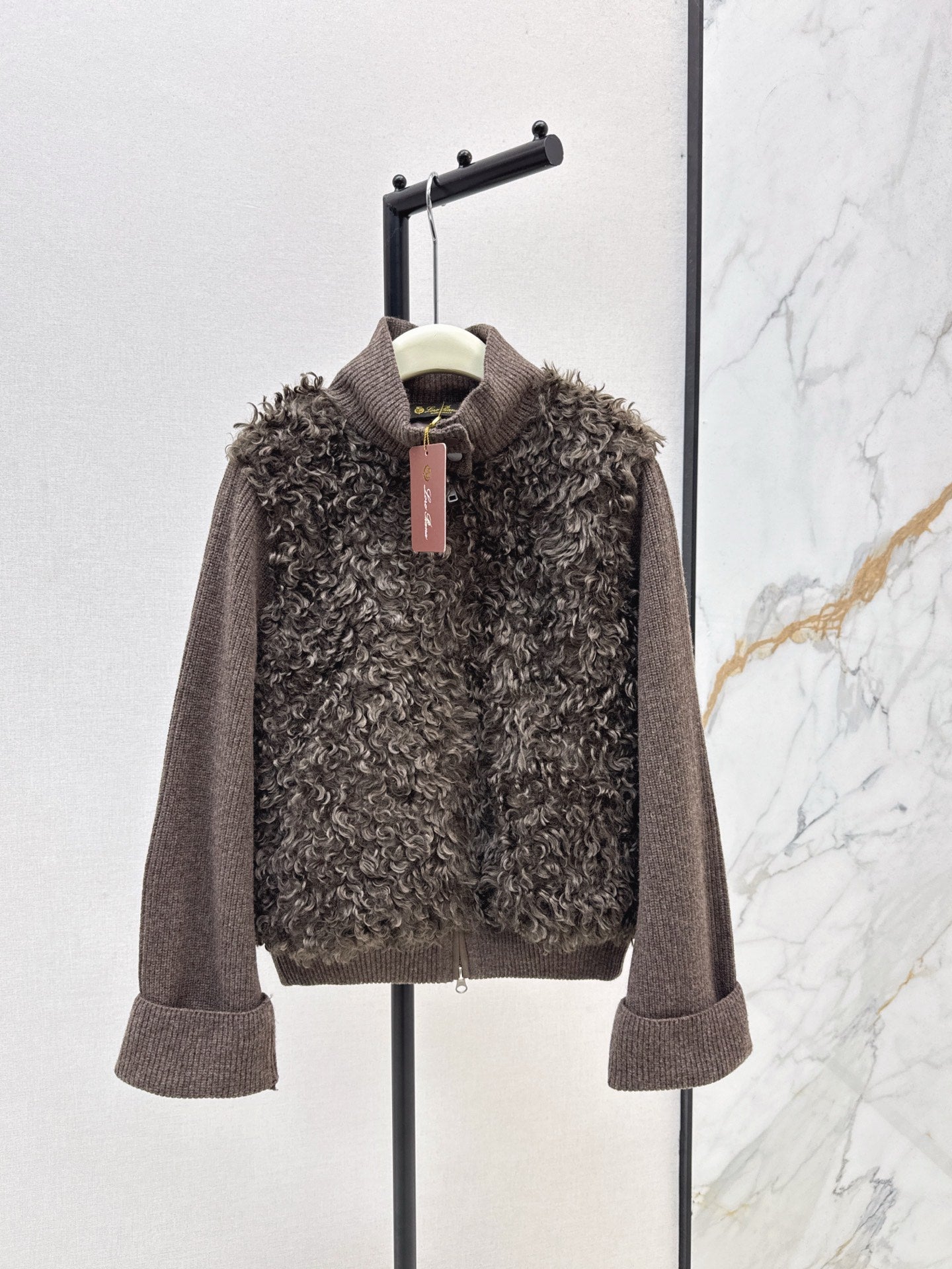Loro 25fw patchwork jacket