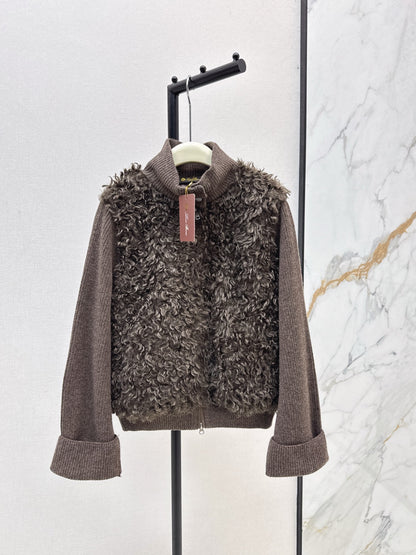 Loro 25fw patchwork jacket