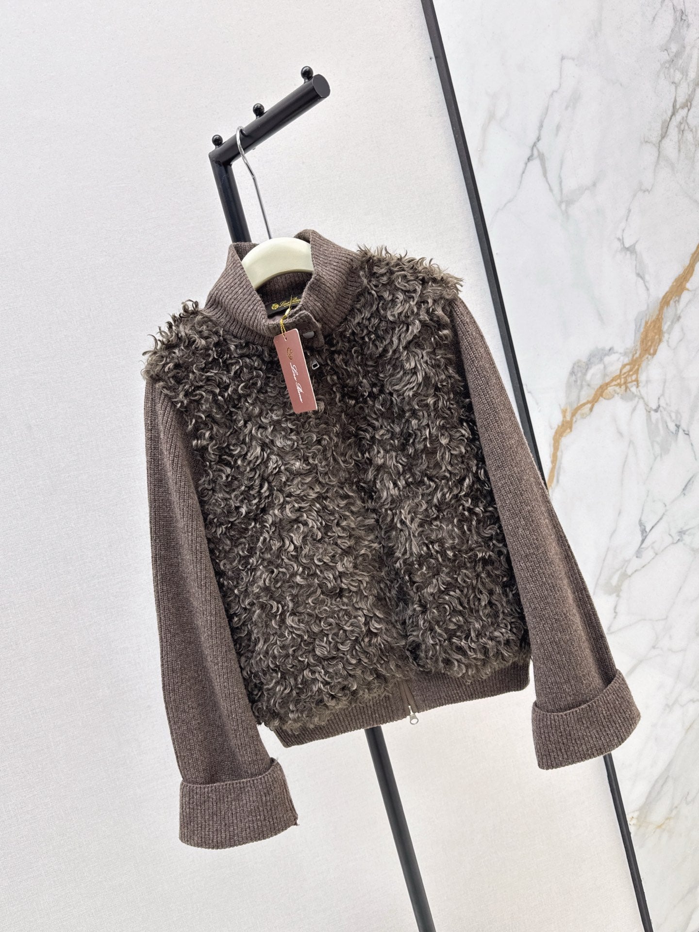 Loro 25fw patchwork jacket