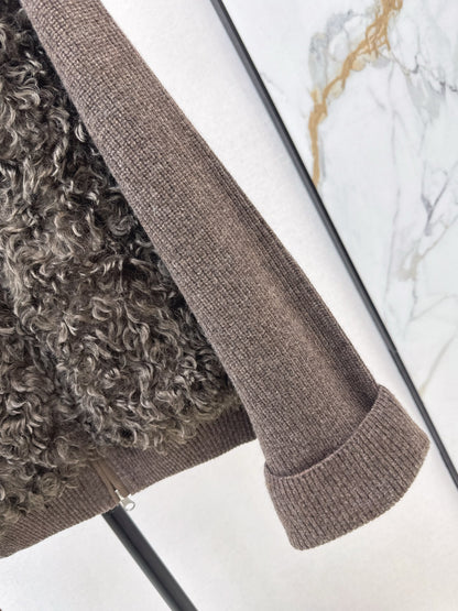 Loro 25fw patchwork jacket