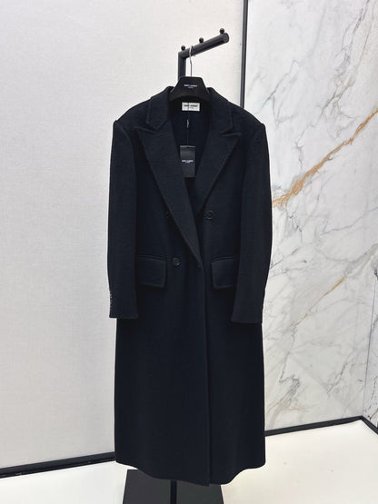 Saint lau 25fw wool coat