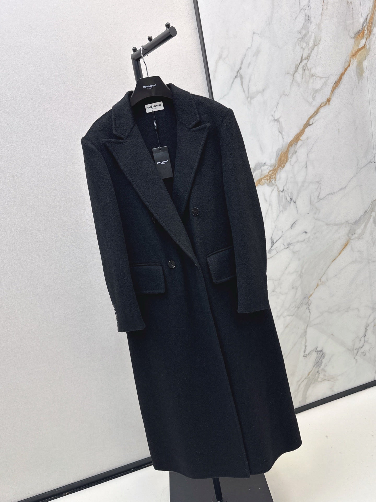Saint lau 25fw wool coat
