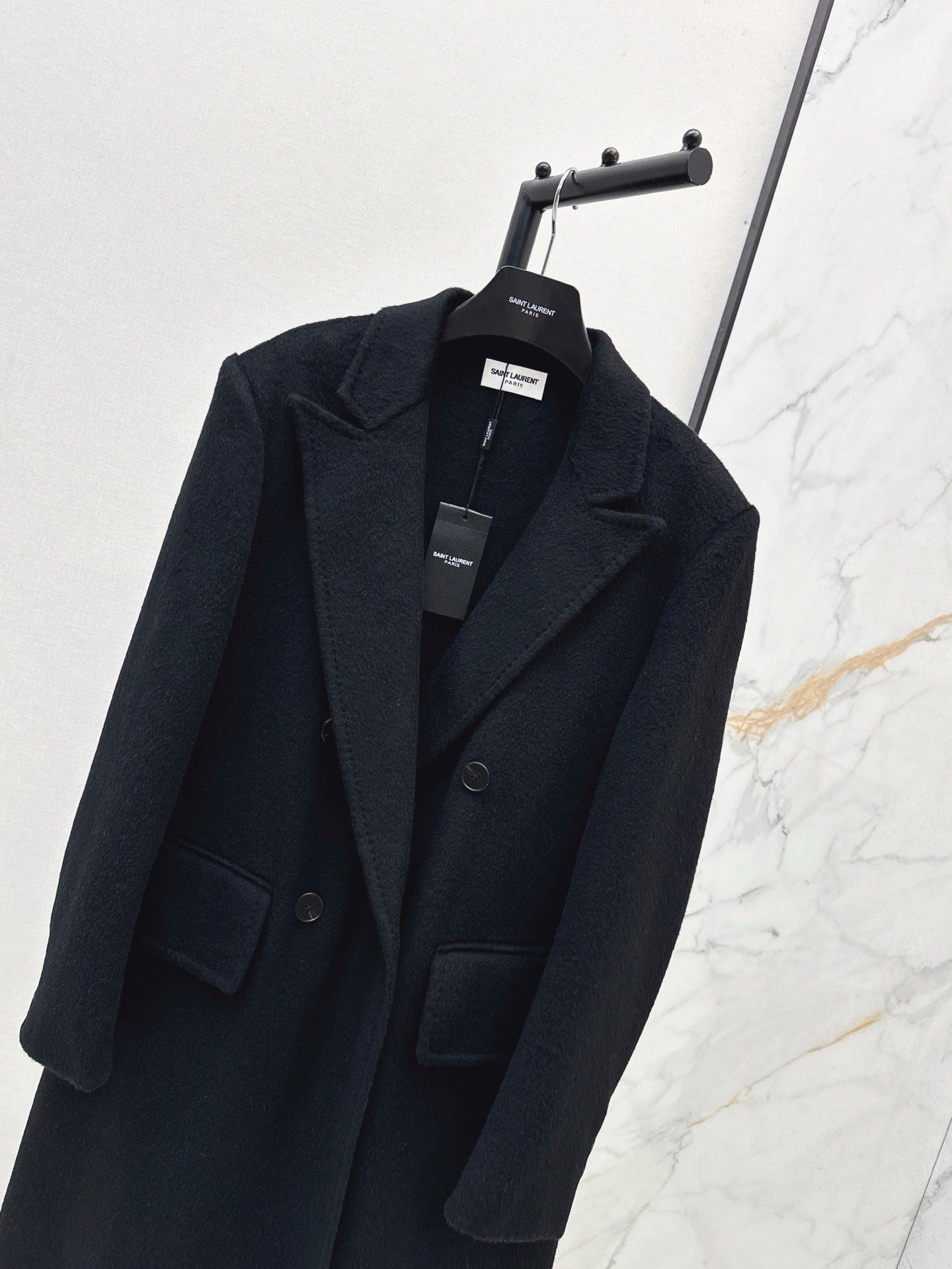 Saint lau 25fw wool coat