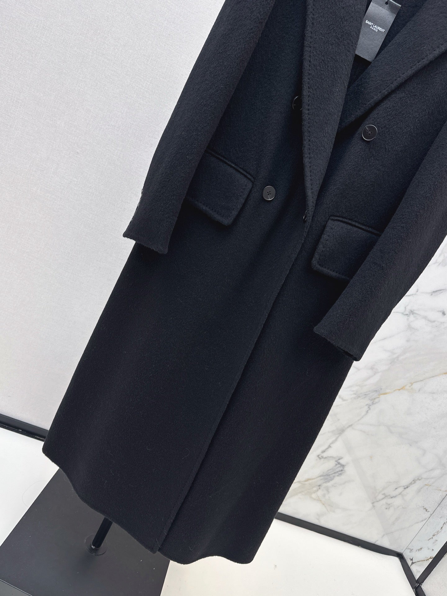 Saint lau 25fw wool coat